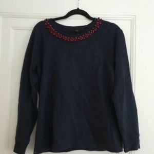 Embroidered JCrew Sweater